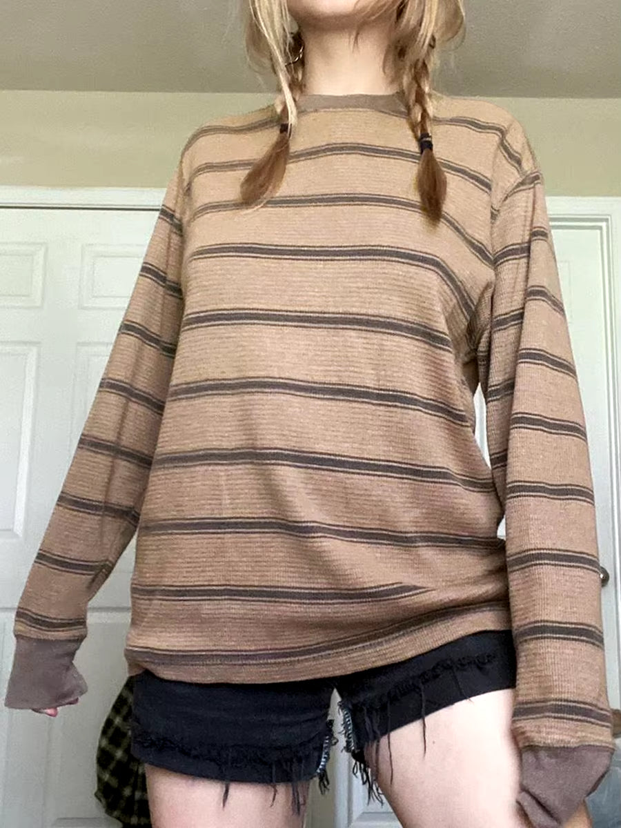 Rowan Oversized Striped Sweater