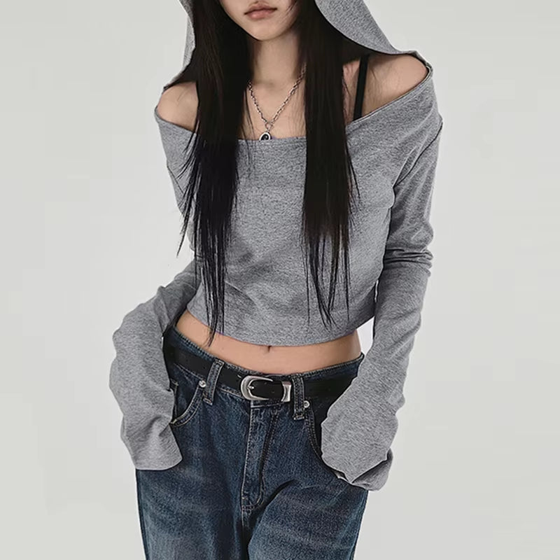 Harlow Hooded Top