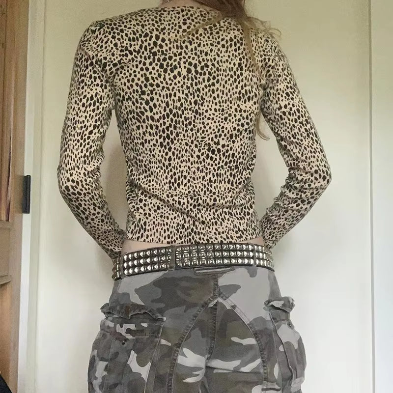 Piper Cheetah Print Cardigan