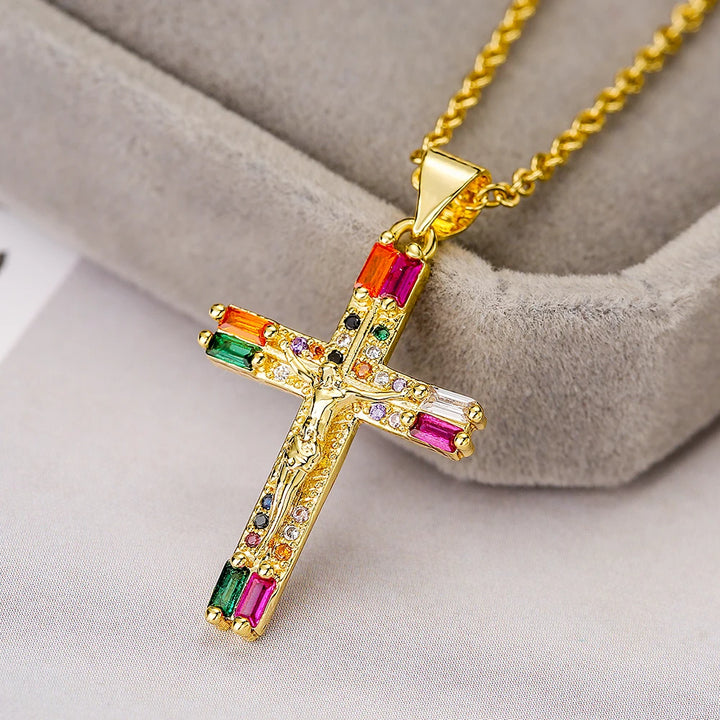 Verity Jewels Cross Necklaces