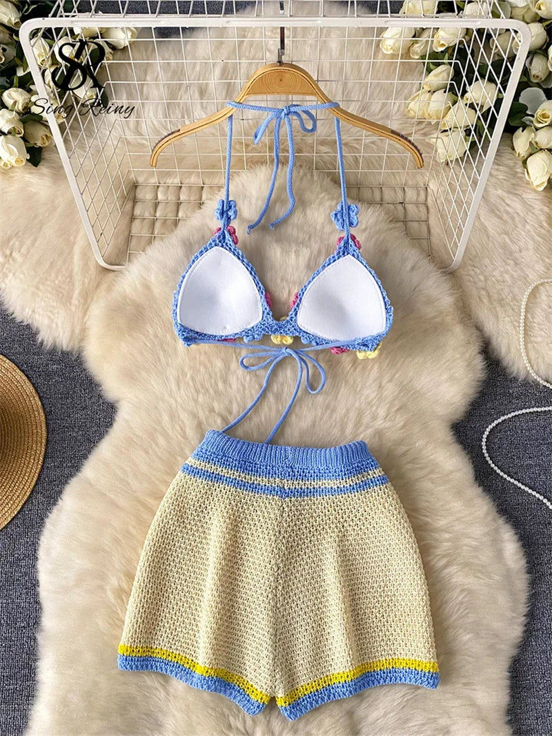 Crochet Boquet Summer Set