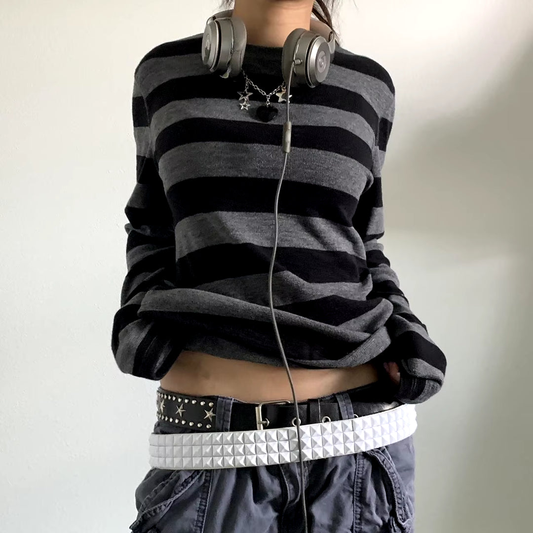 Rowan Oversized Striped Sweater