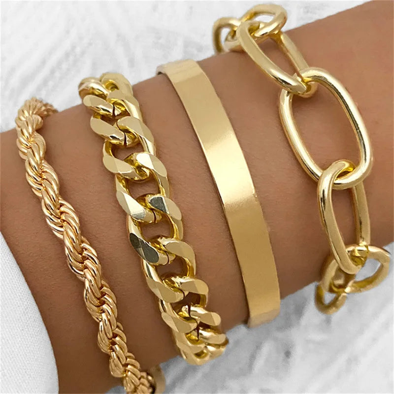 Thalia 4pcs Bracelet Stack