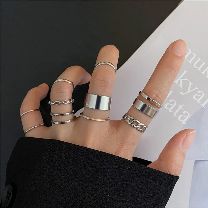 seperate these rings stacks into sep listings