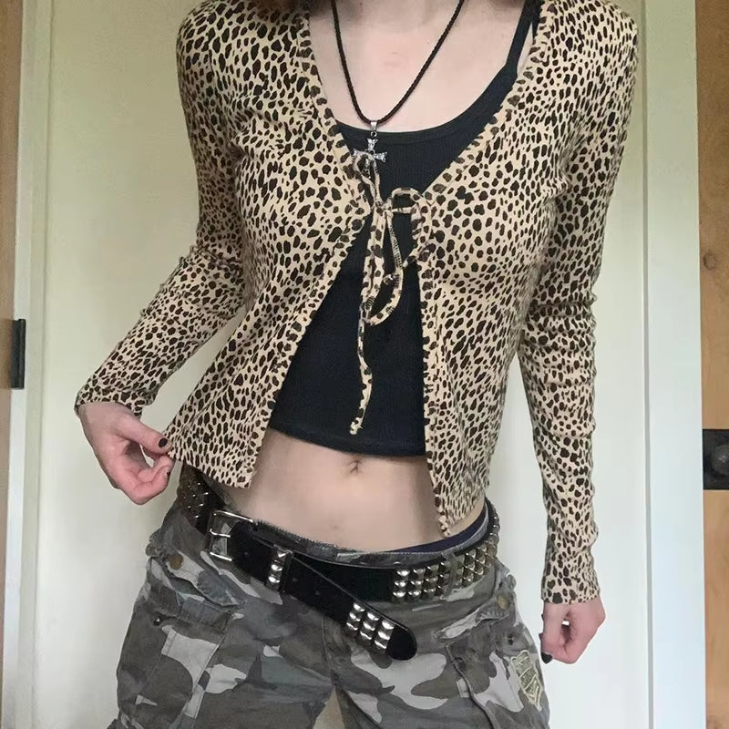 Piper Cheetah Print Cardigan