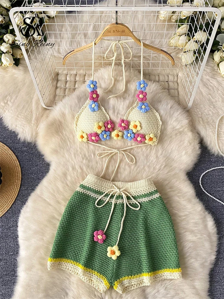 Crochet Boquet Summer Set