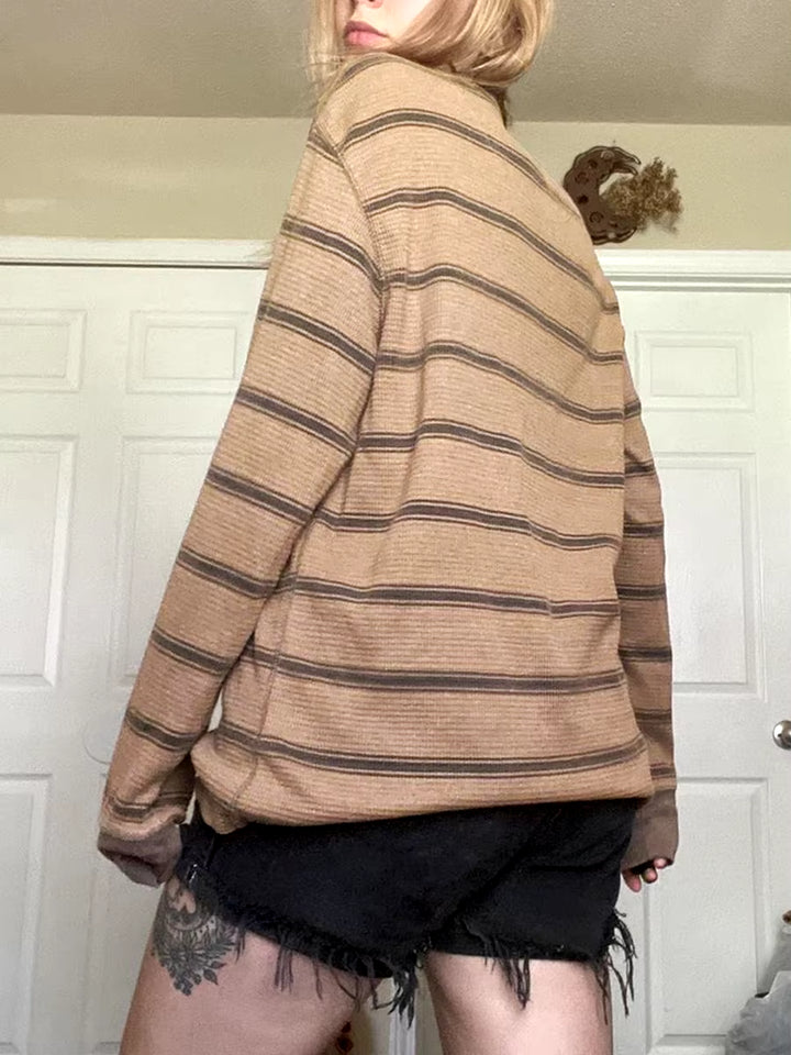 Rowan Oversized Striped Sweater