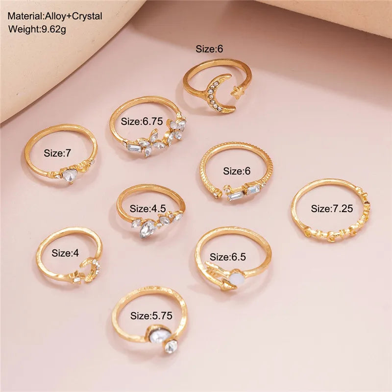 seperate these rings stacks into sep listings