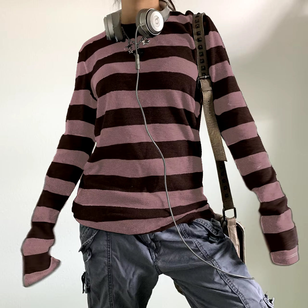 Rowan Oversized Striped Sweater