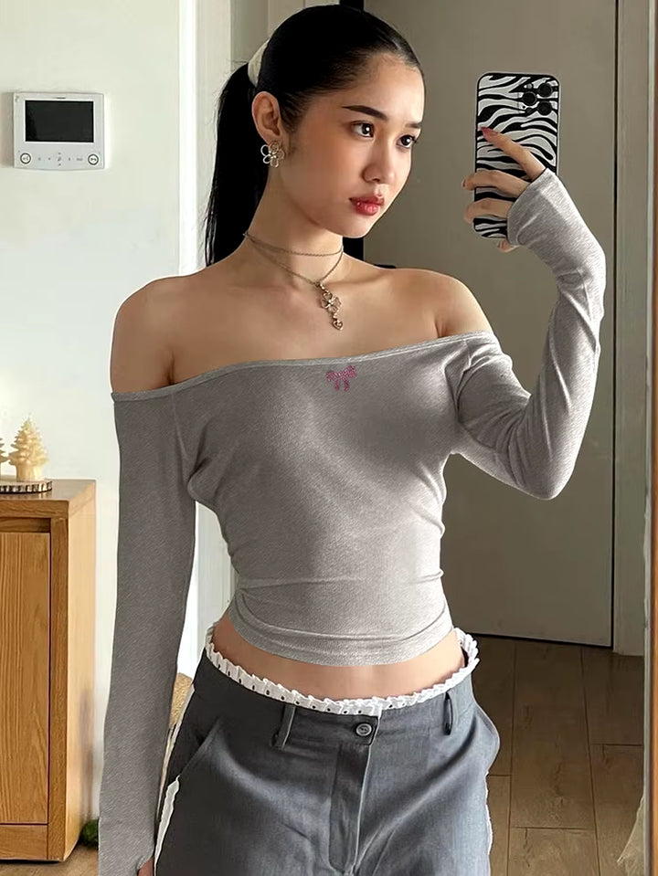 Esme Off-Shoulder Backless Top