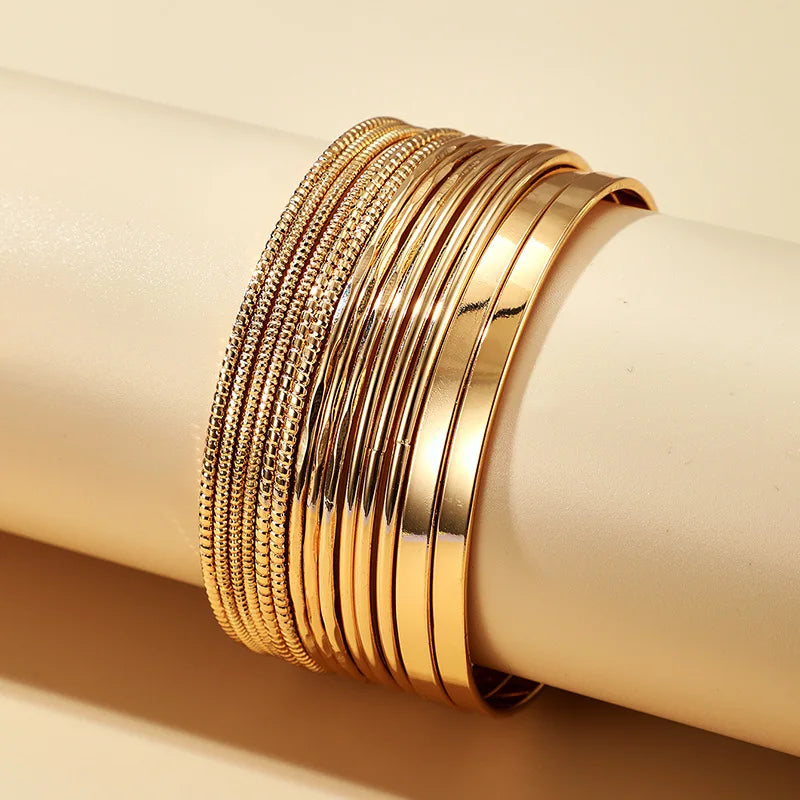 Elara 14pcs Bangle Bracelet  Set