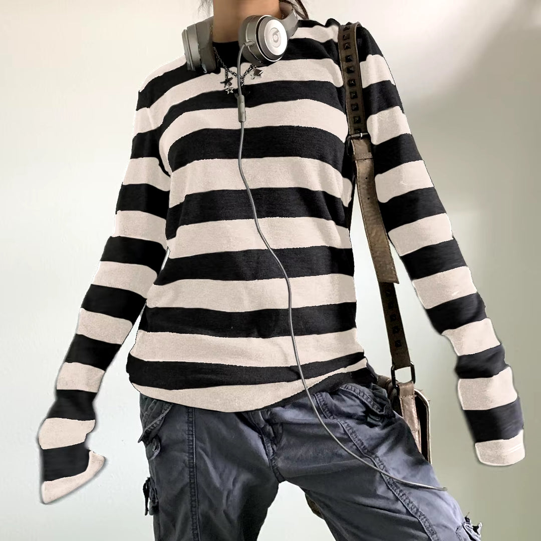 Rowan Oversized Striped Sweater