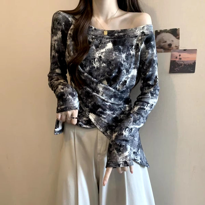 Ankela Snatched Off-Shoulder Top