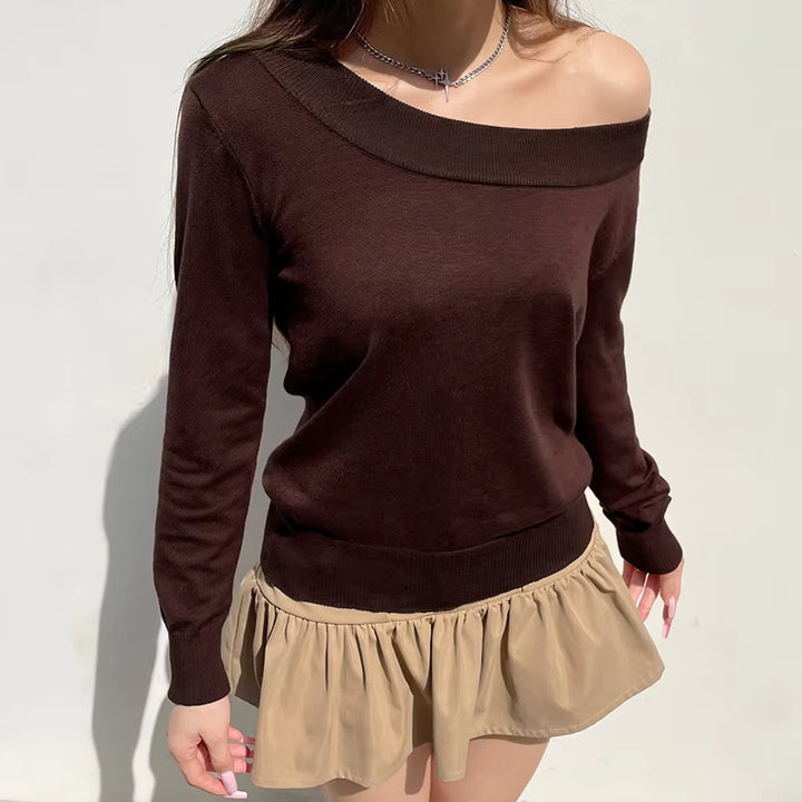 Emilia Espresso Sweater