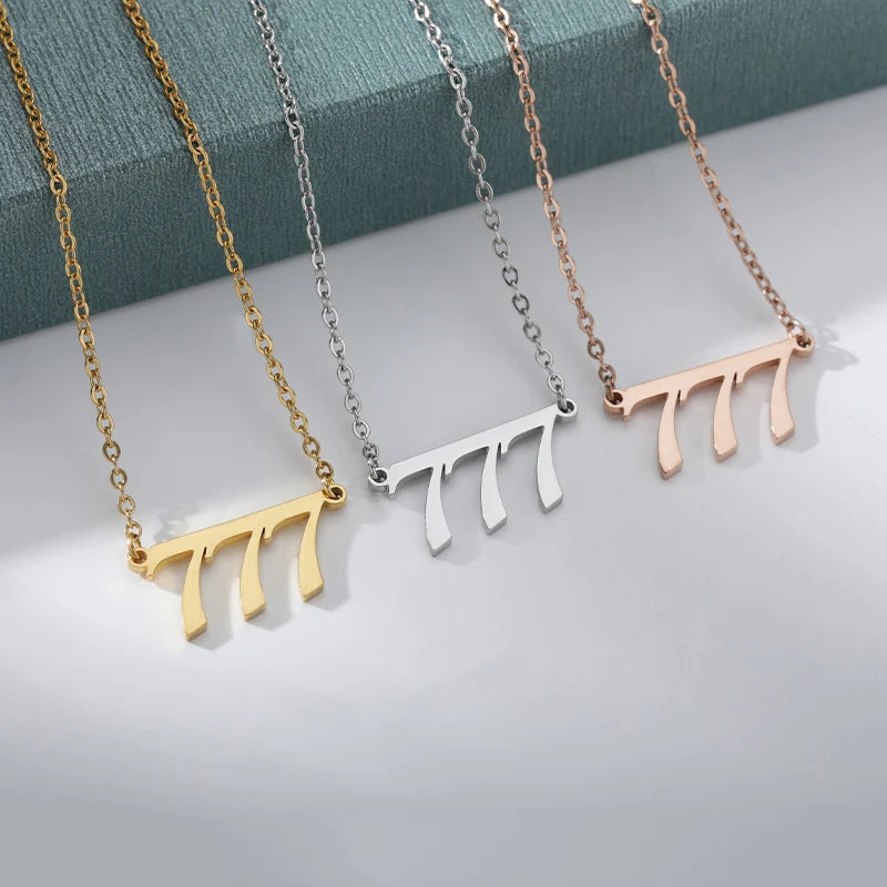 Delphine Angel Numbers Necklaces