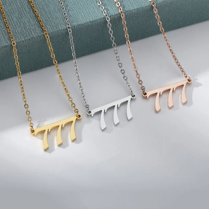 Delphine Angel Numbers Necklaces