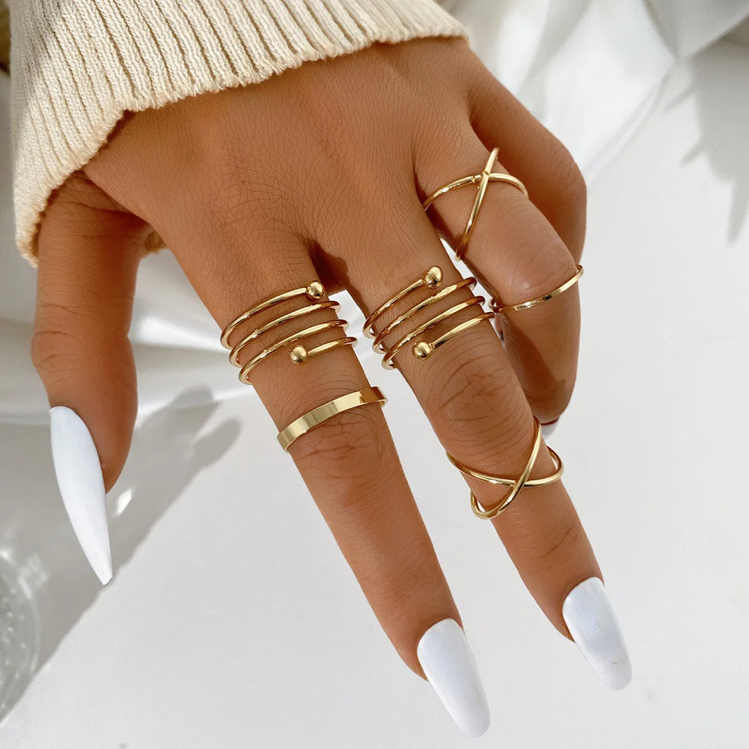 seperate these rings stacks into sep listings