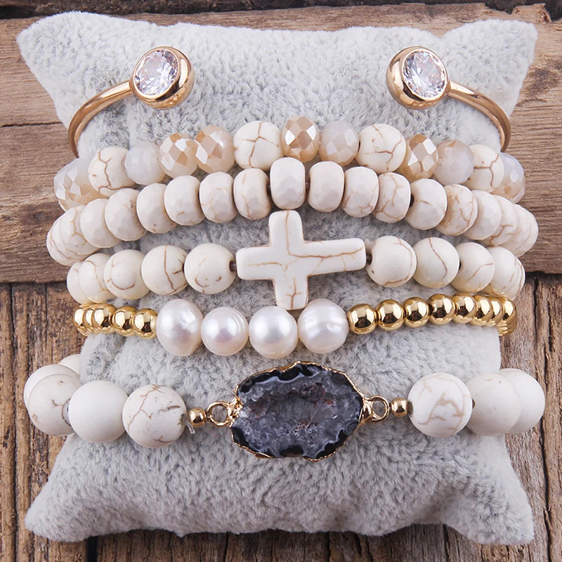 Soraya 6pcs Bracelet Stacks