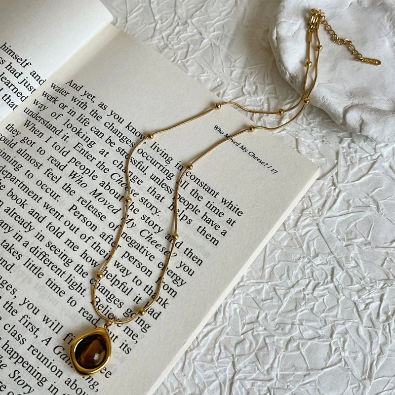 Phaedra Gem Pendant Necklaces