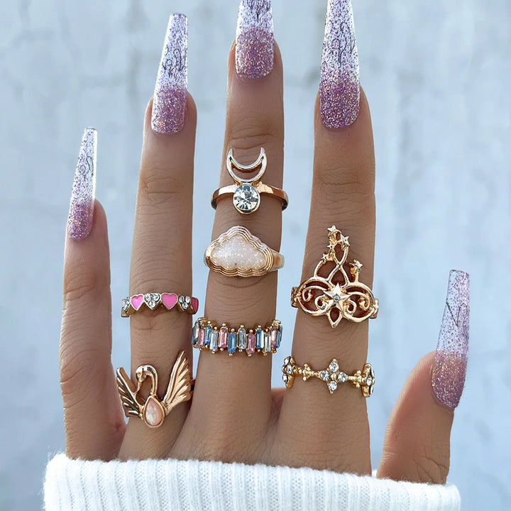21 pcs ring stacks sep into diff listings