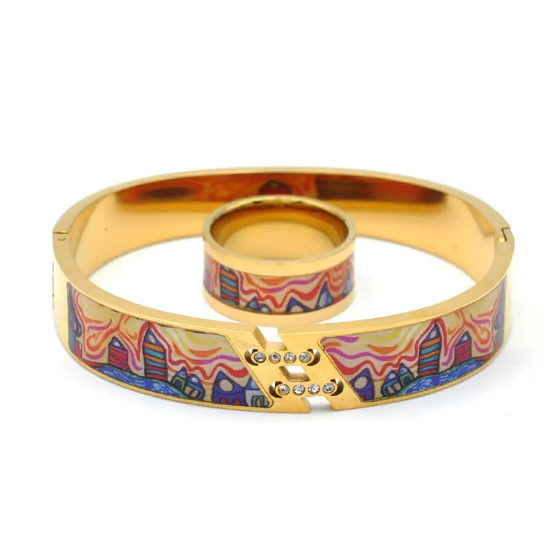 Circe Ring and Bracelet Stacks
