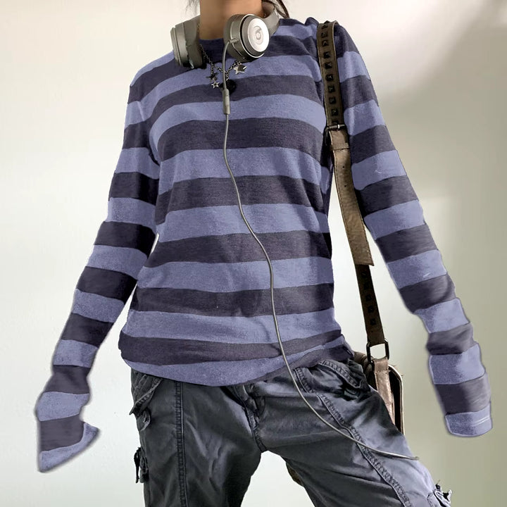Rowan Oversized Striped Sweater