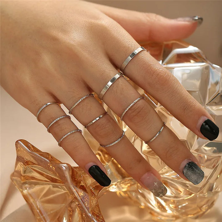 seperate these rings stacks into sep listings