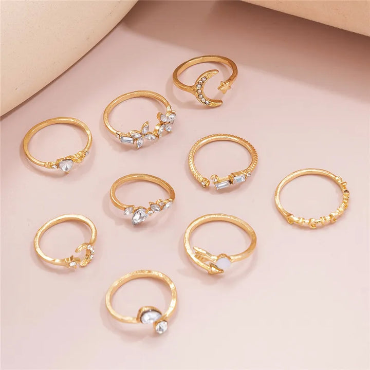 seperate these rings stacks into sep listings
