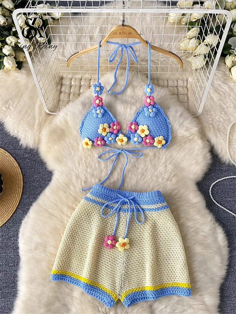 Crochet Boquet Summer Set