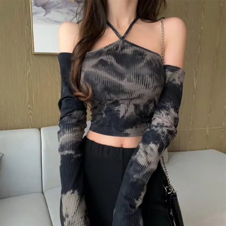 Lily Tie-Dye Halter Top