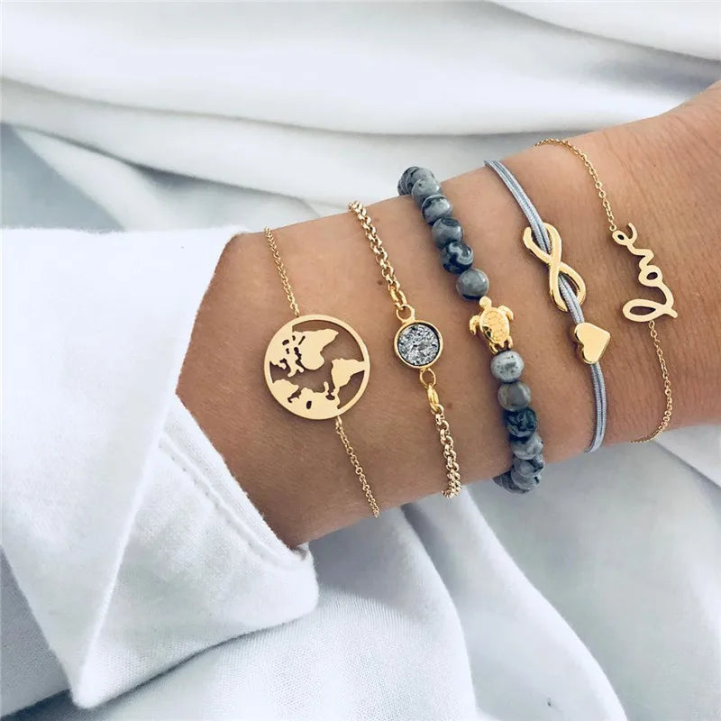Cressida Bracelet Stacks (sep into diff listings) 