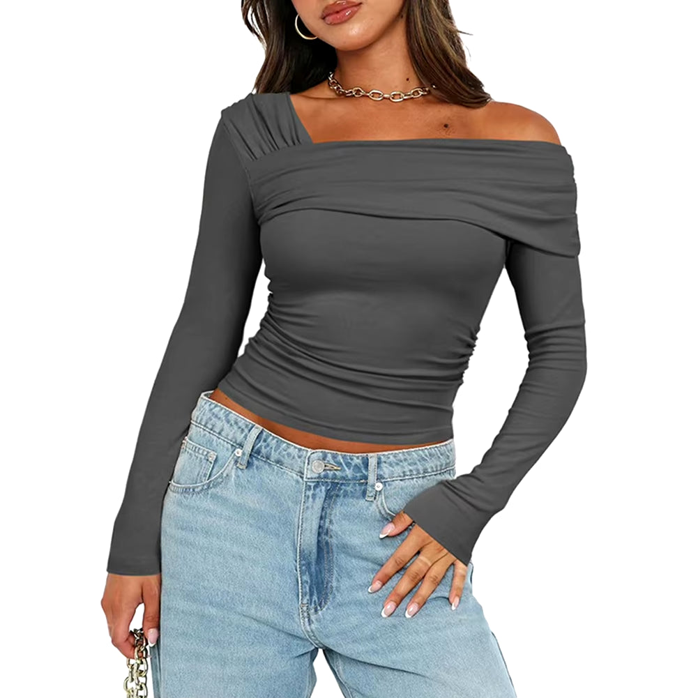 Dalia Off-Shoulder Asymmetrical Top