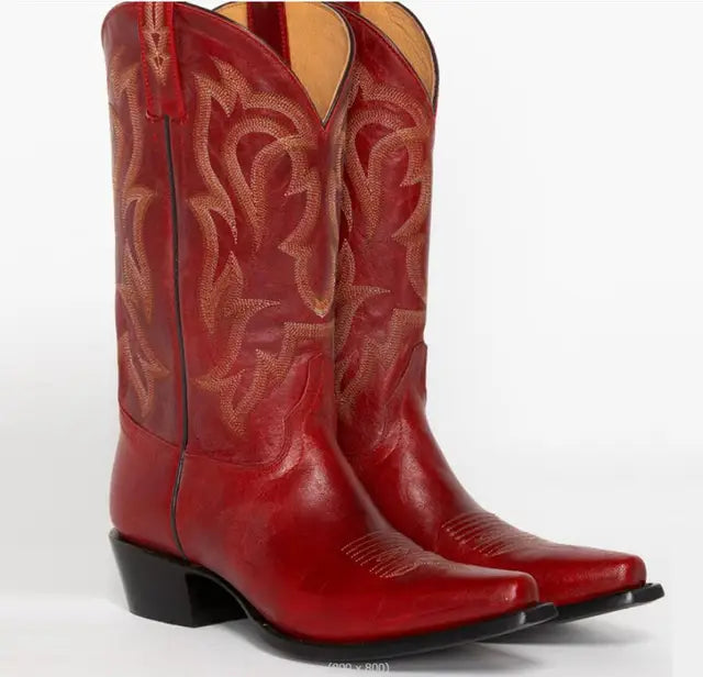 Scarlet Steppers Cowgirl Boots