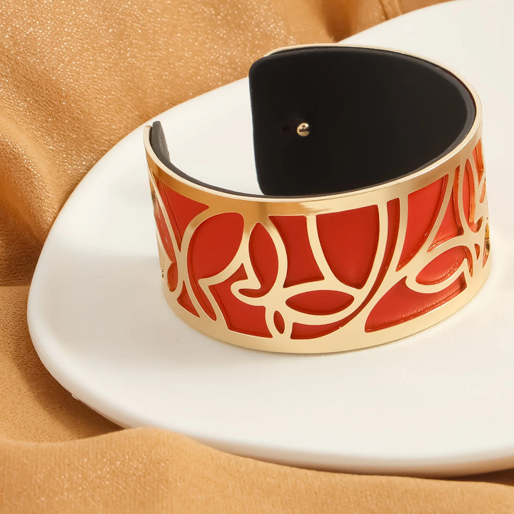 Lavinia Double-Sided Leather Bracelet Stacks