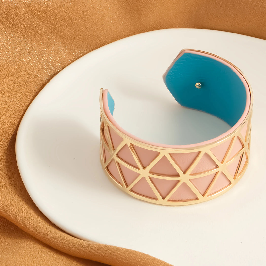 Lavinia Double-Sided Leather Bracelet Stacks