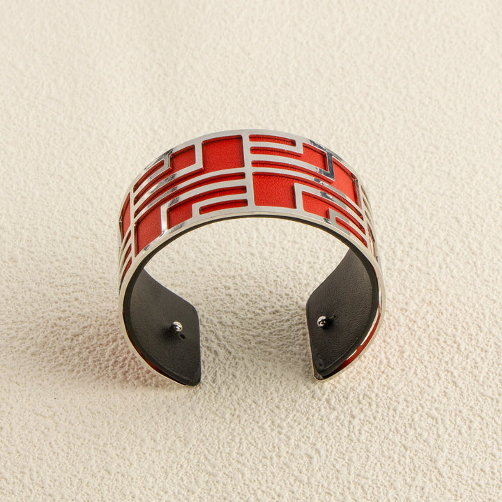 Lavinia Double-Sided Leather Bracelet Stacks