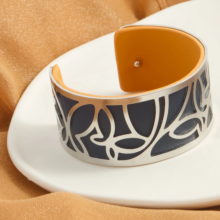 Lavinia Double-Sided Leather Bracelet Stacks