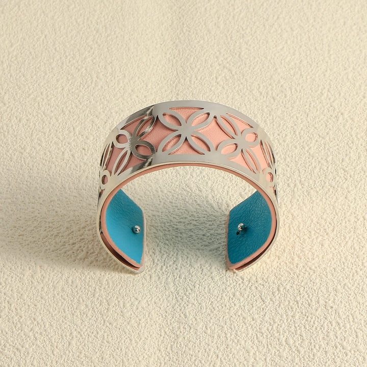 Lavinia Double-Sided Leather Bracelet Stacks