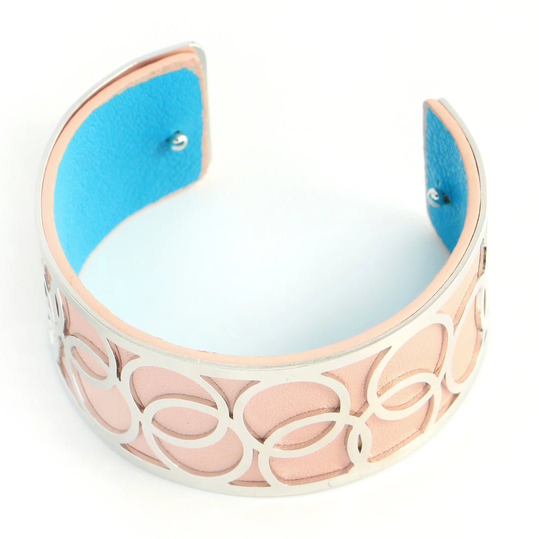 Lavinia Double-Sided Leather Bracelet Stacks