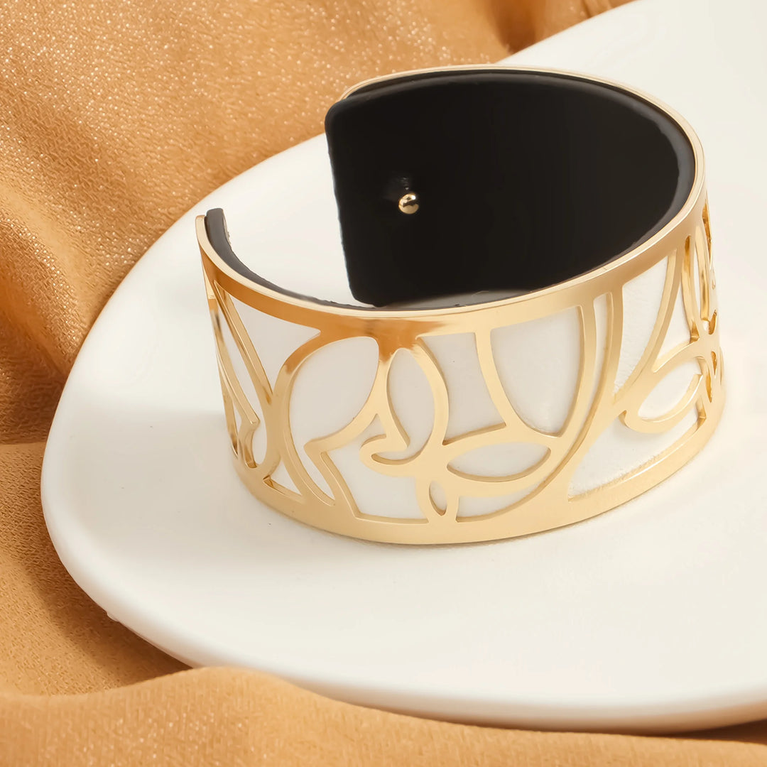 Lavinia Double-Sided Leather Bracelet Stacks