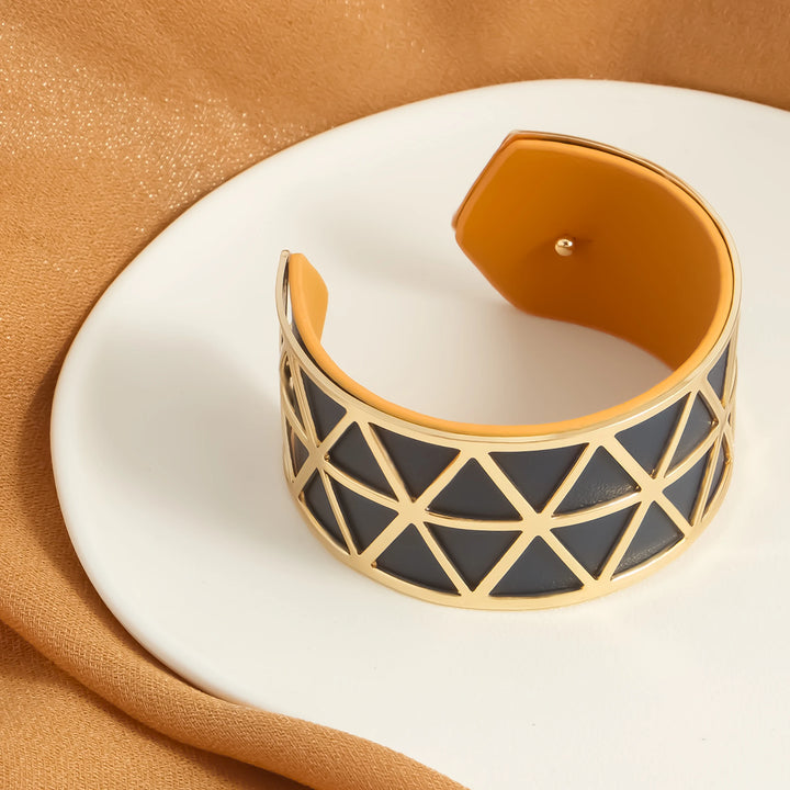 Lavinia Double-Sided Leather Bracelet Stacks
