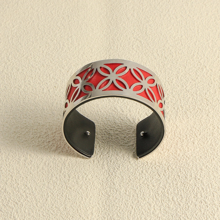 Lavinia Double-Sided Leather Bracelet Stacks