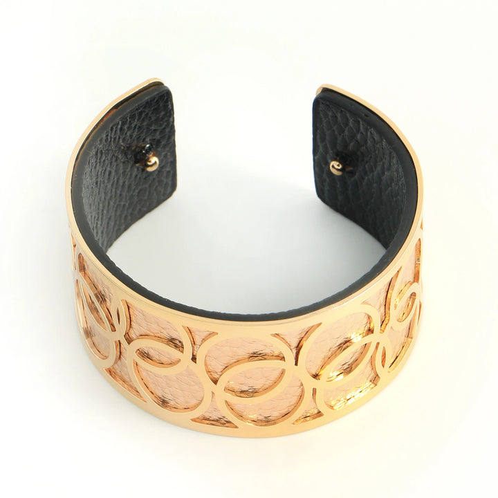 Lavinia Double-Sided Leather Bracelet Stacks