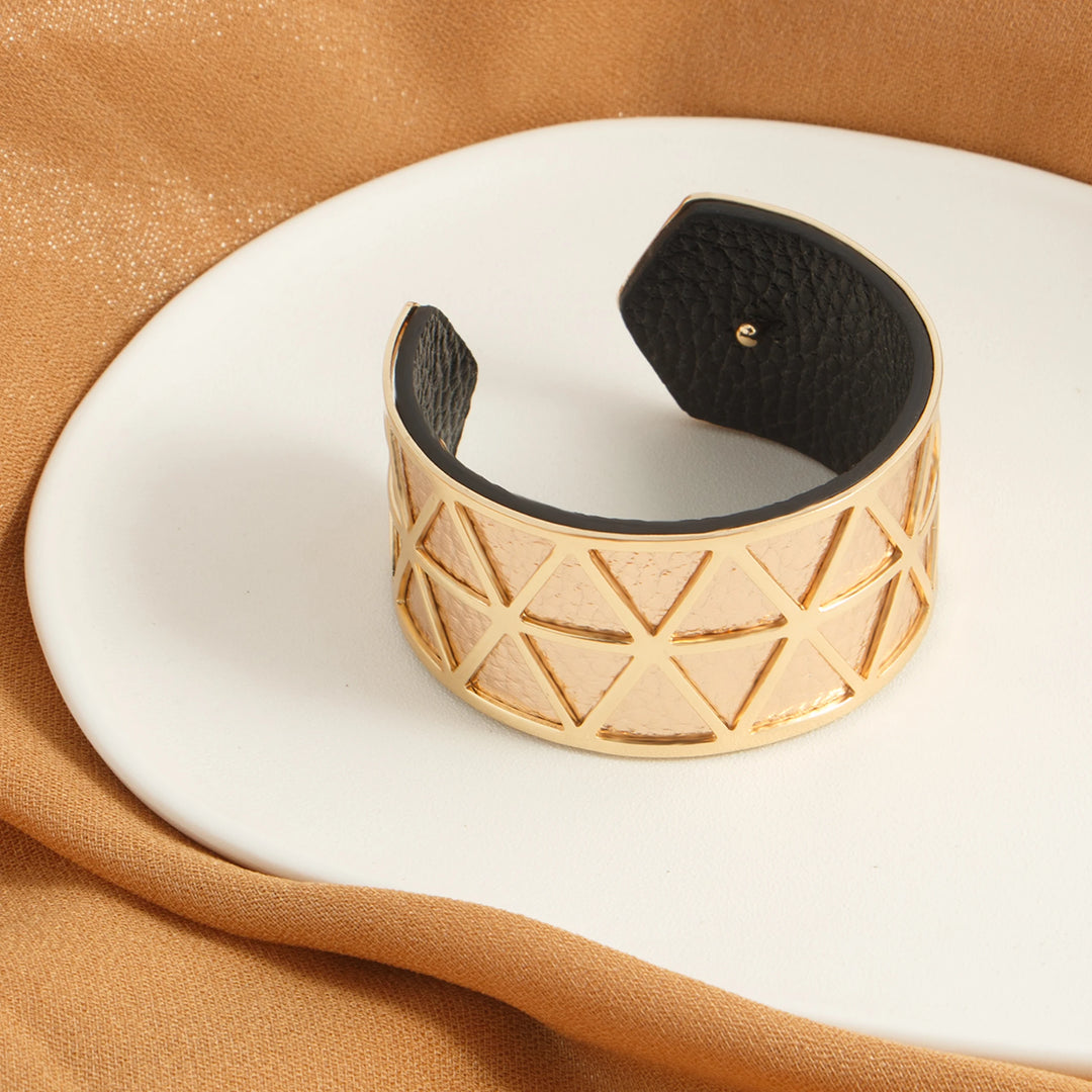 Lavinia Double-Sided Leather Bracelet Stacks