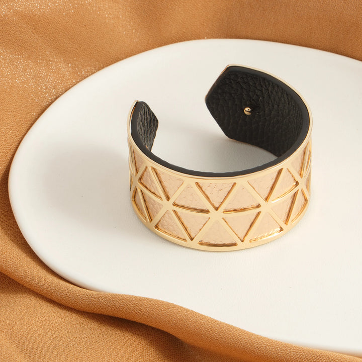 Lavinia Double-Sided Leather Bracelet Stacks