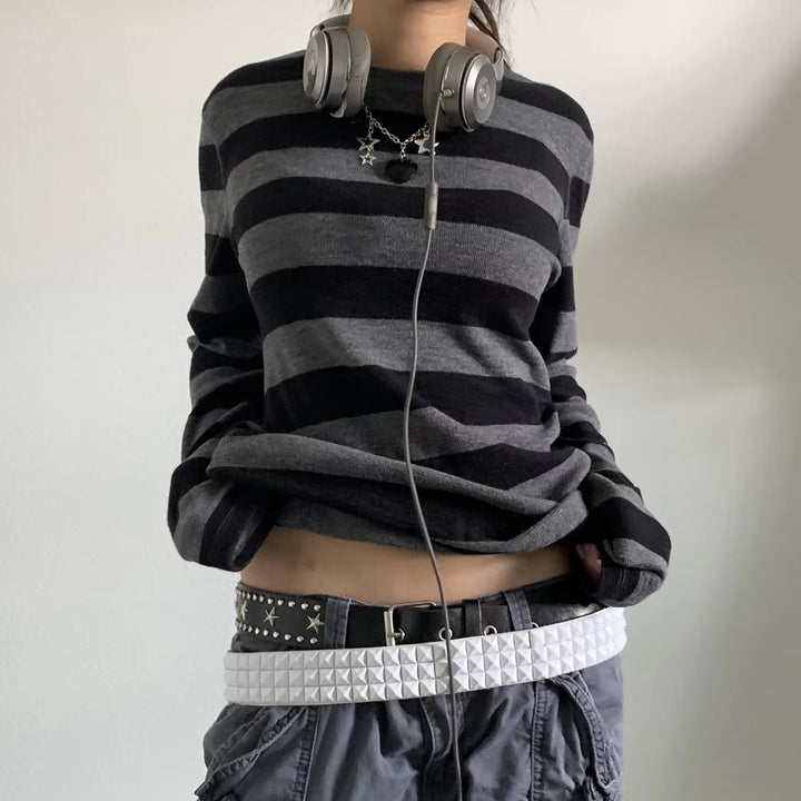 Rowan Oversized Striped Sweater