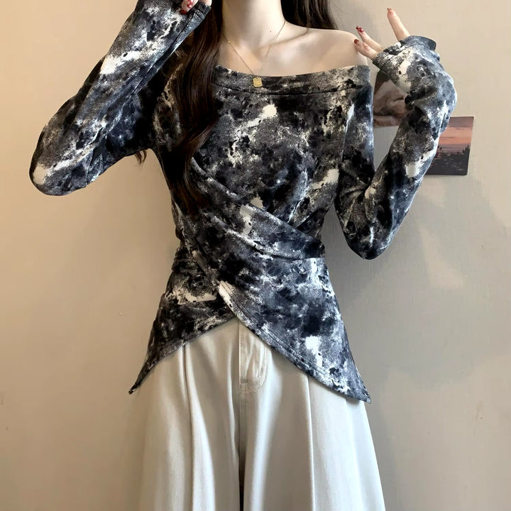 Ankela Snatched Off-Shoulder Top