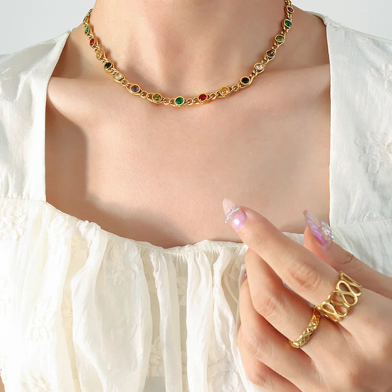 Eira Bracelet and Necklace Set