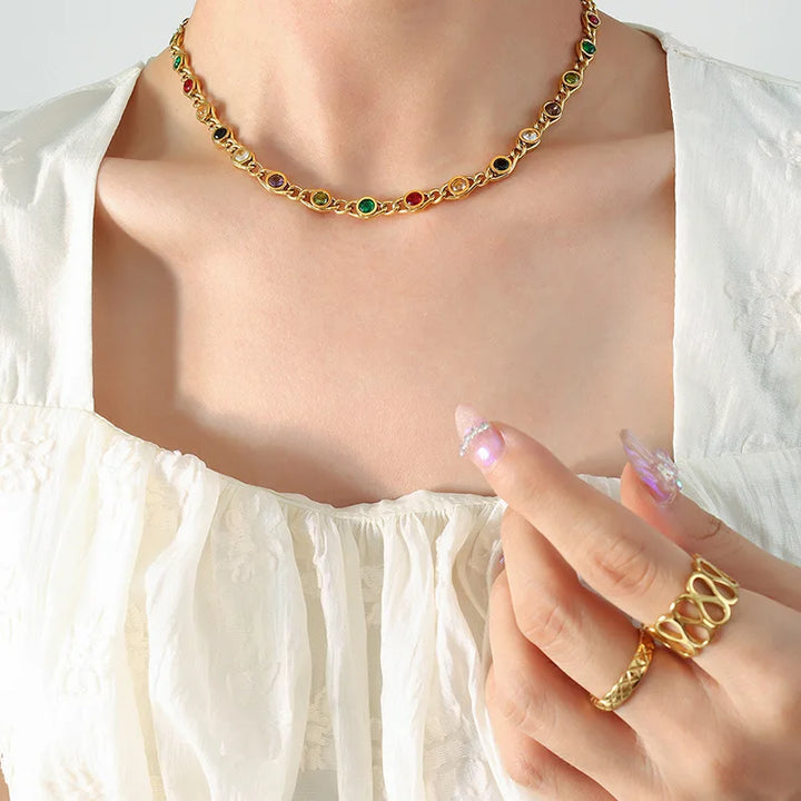 Eira Bracelet and Necklace Set