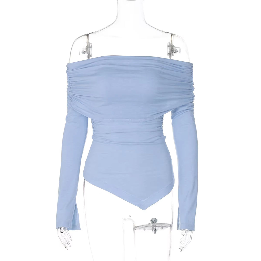 Mia Off-Shoulder Asymmetrical Top